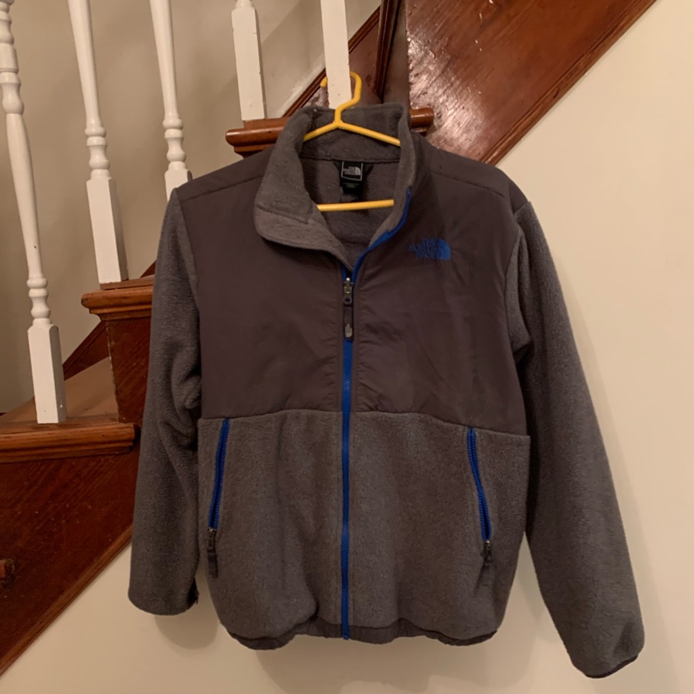Boys the north face fleece jacket